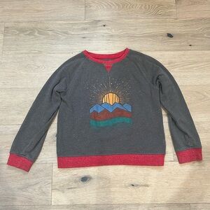 United By‎ Blue girls gray sweatshirt. Size medium